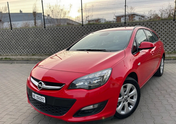 Opel Astra cena 33888 przebieg: 206300, rok produkcji 2015 z Lublin małe 277